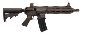HK 416 s opierkou M4  zaveseným granátometom